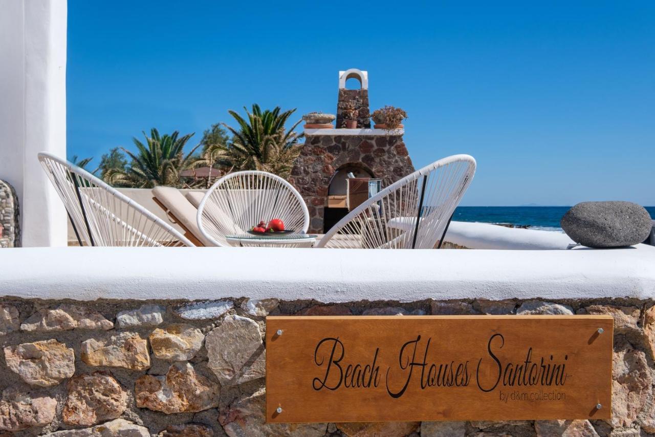 Beach Houses Santorini Kamári Exterior foto