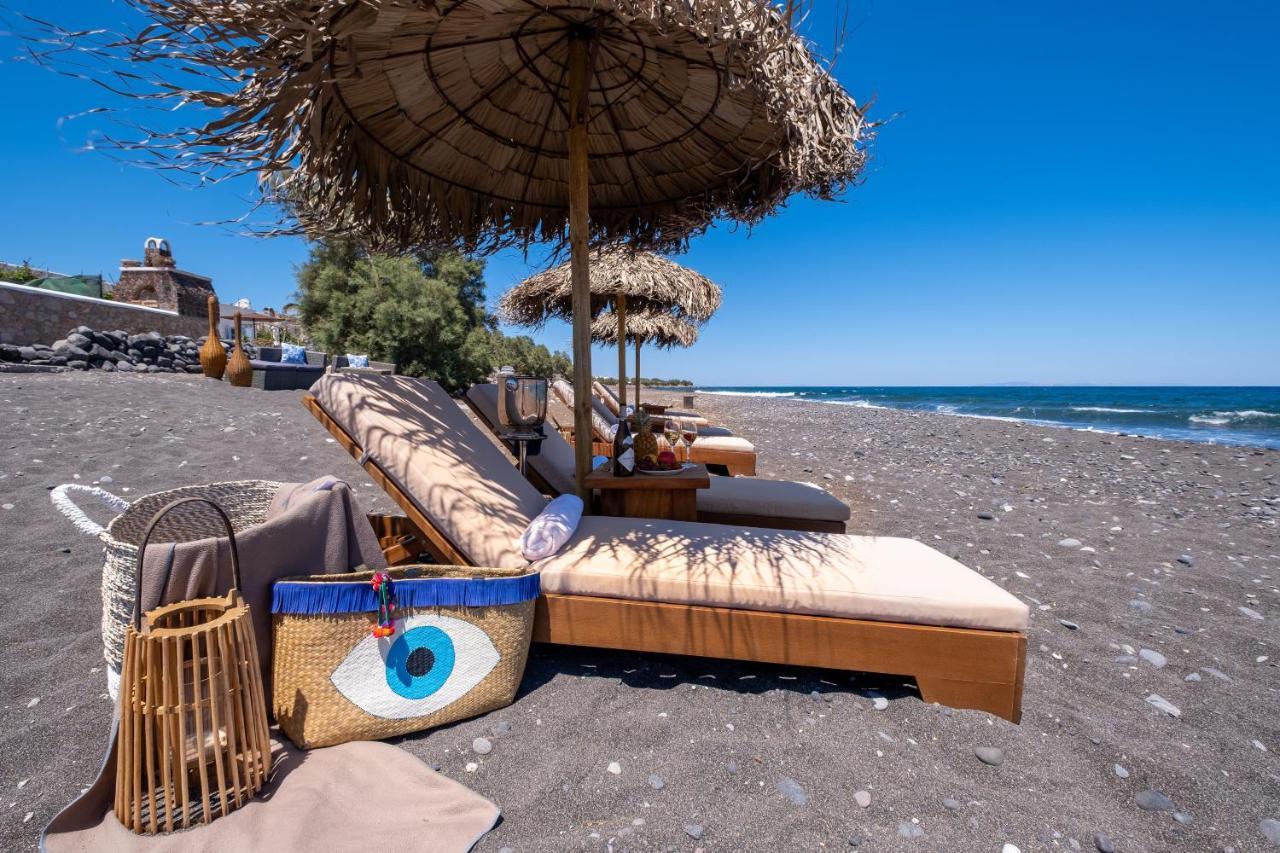 Beach Houses Santorini Kamári Exterior foto