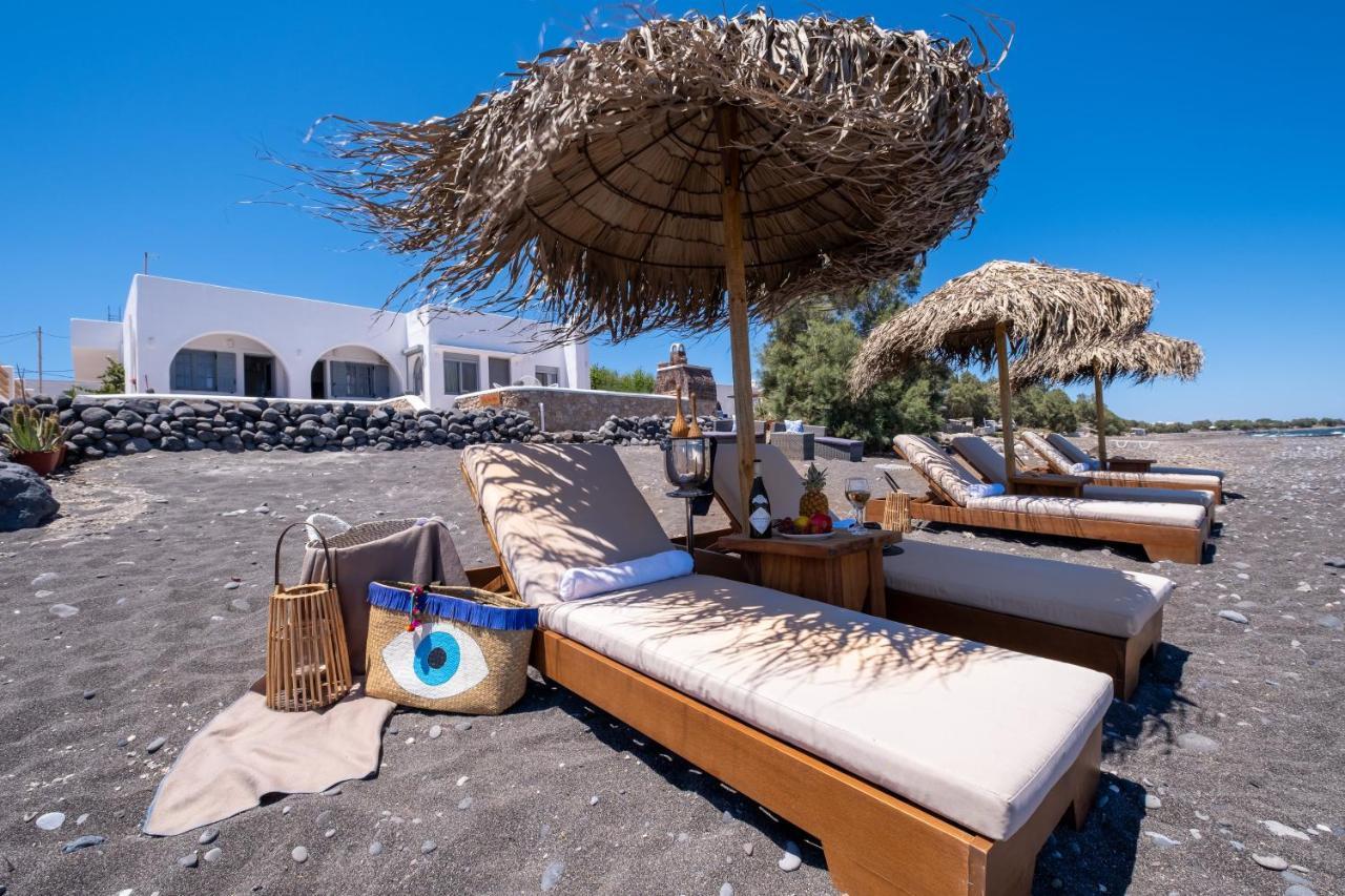 Beach Houses Santorini Kamári Exterior foto
