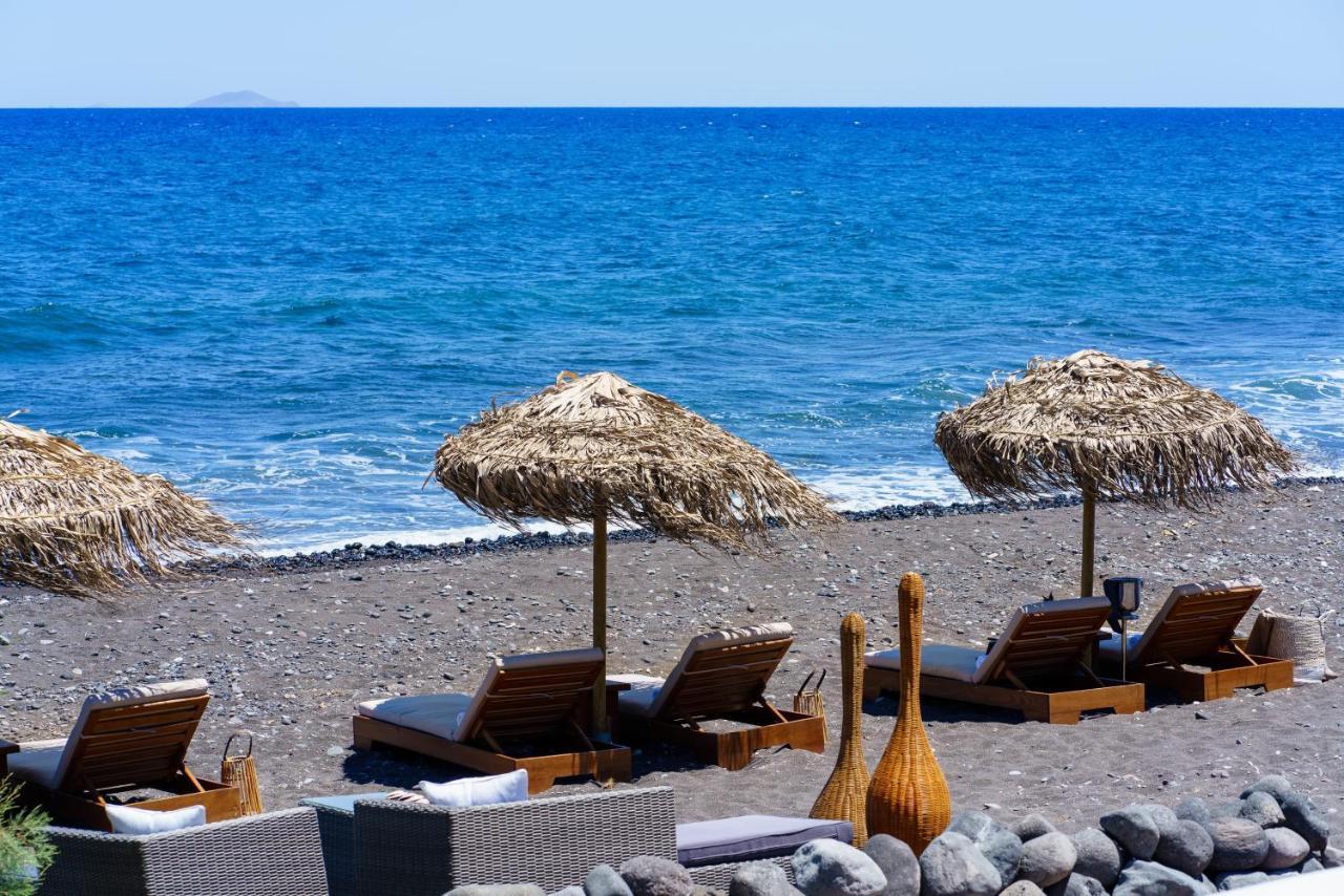 Beach Houses Santorini Kamári Exterior foto